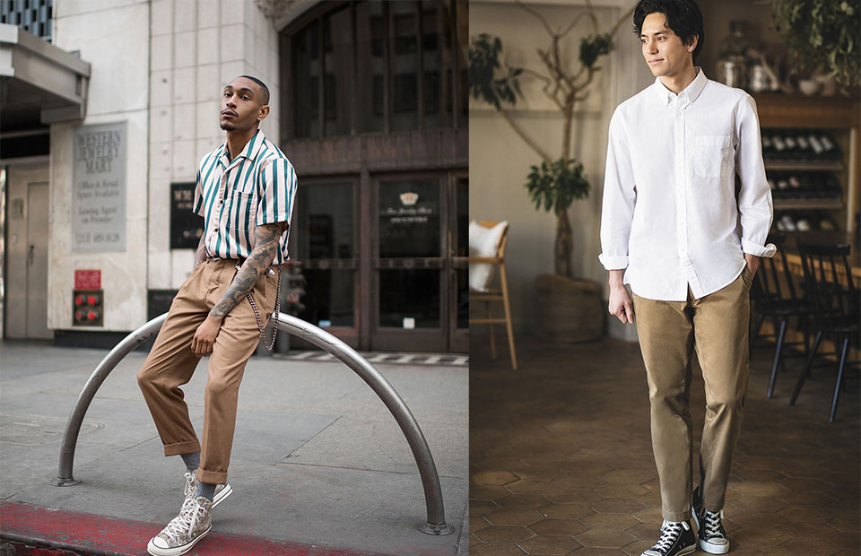 High-Tops With Chinos