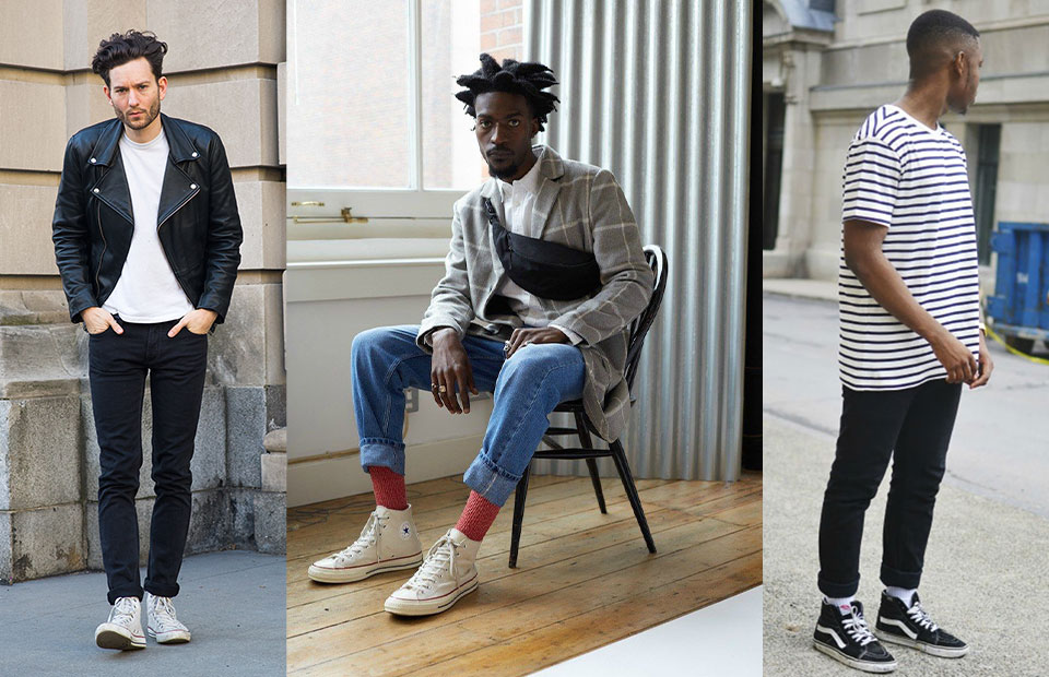 High-Tops With Jeans