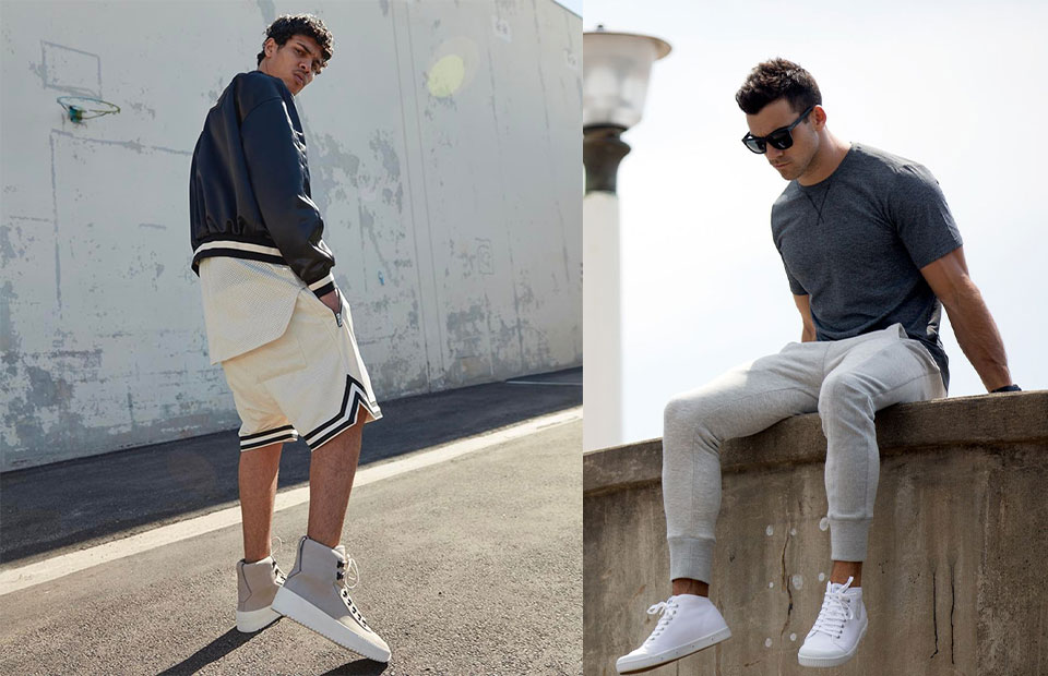How To Wear High-Tops With Activewear