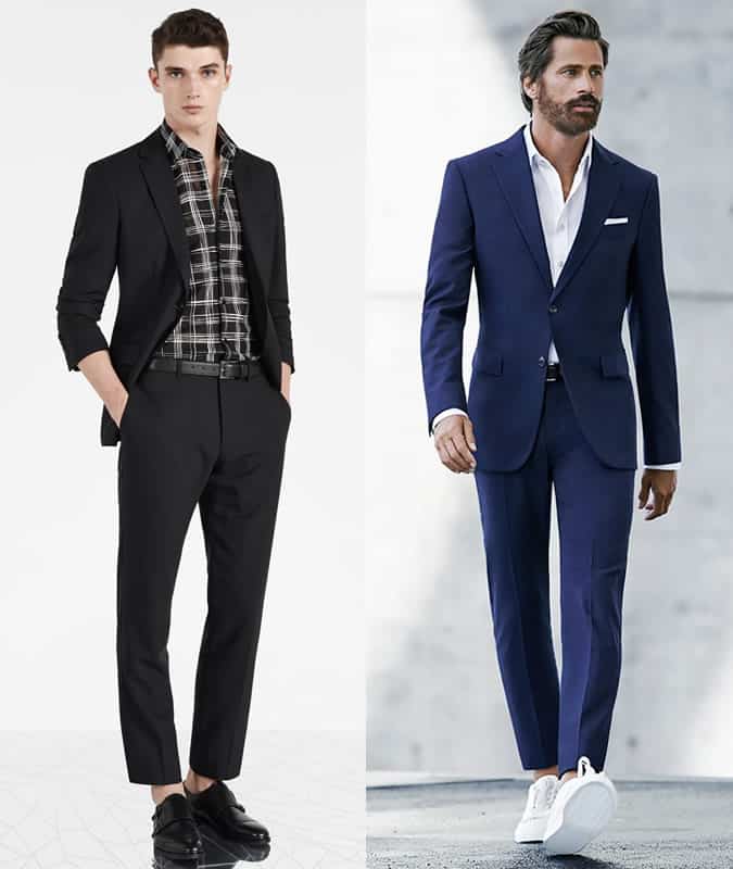 KEEP IT SIMPLE WITH AN OPEN COLLAR