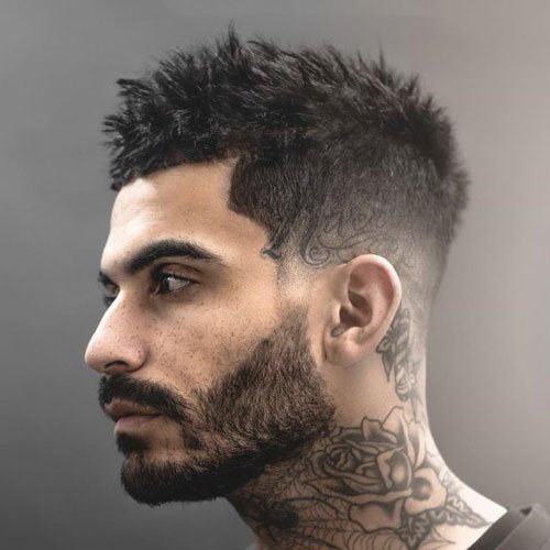 short haircut style for men