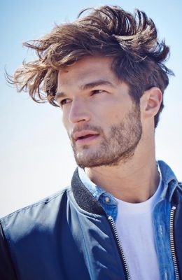 medium hairstyles for men