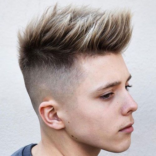 short haircut style for men
