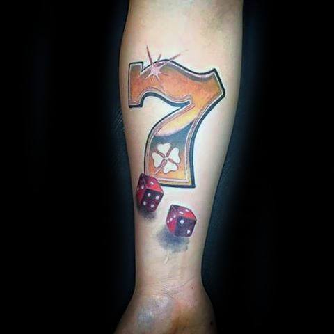 good luck tattoos designs for men
