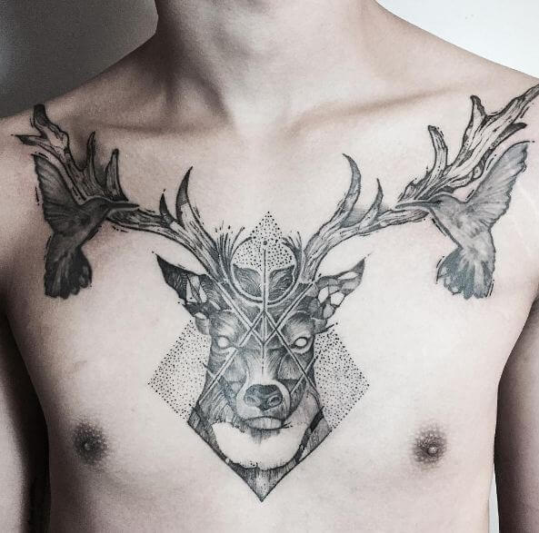 chest tattoos for men