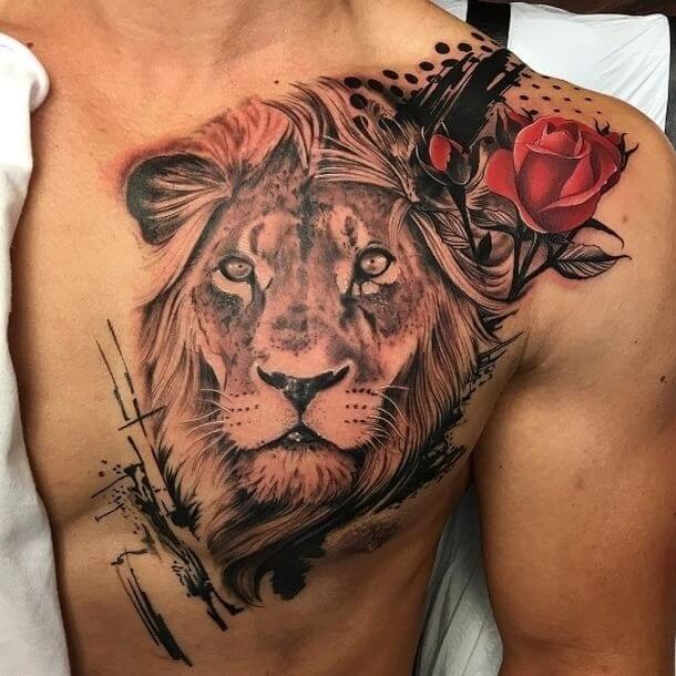chest tattoos for men