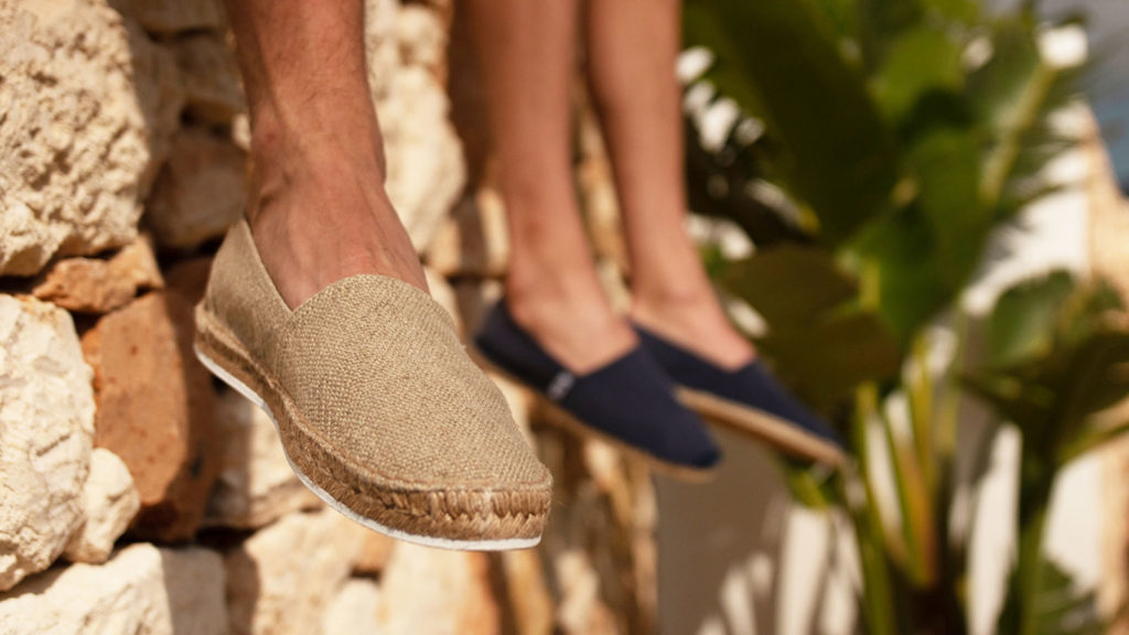 Espadrilles fashion for men