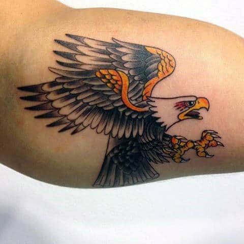 eagle tattoos for men