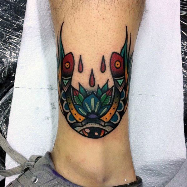 good luck tattoos designs for men