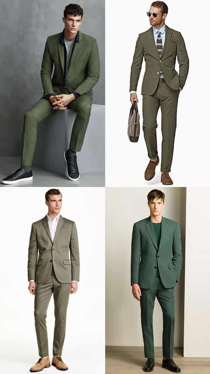 green fashion style for men