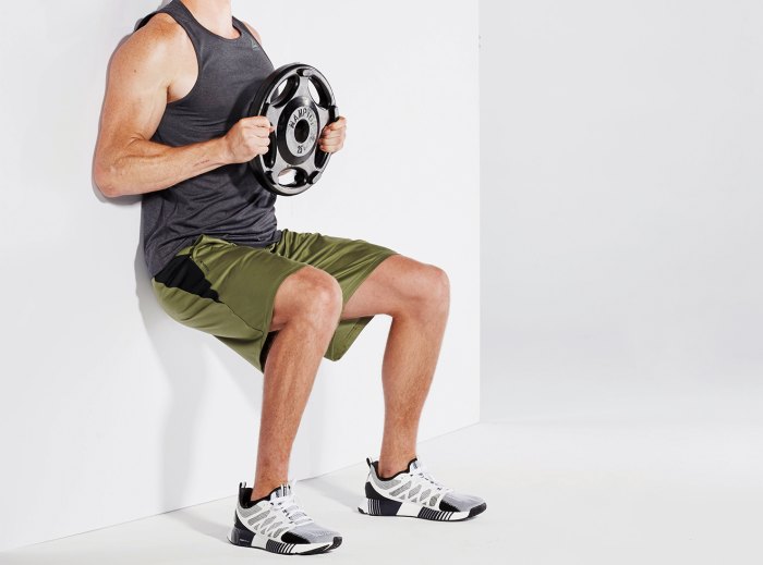 body weight plate workout for men