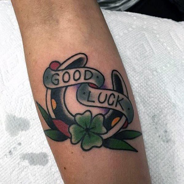 good luck tattoos designs for men
