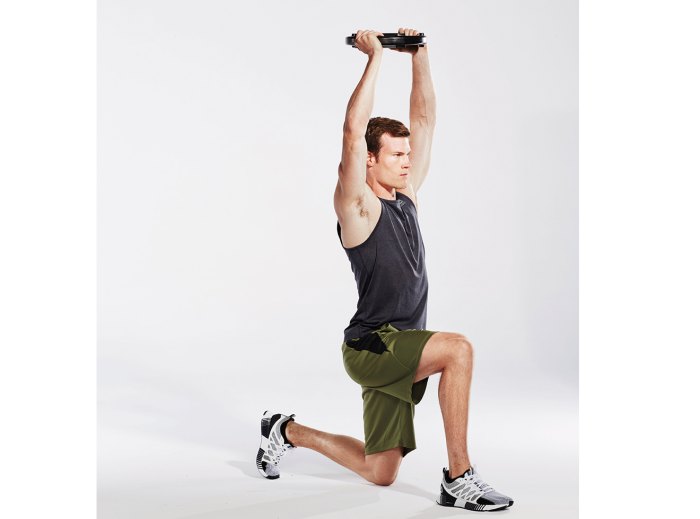 body weight plate workout for men