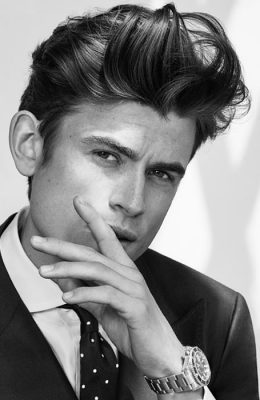 medium hairstyles for men