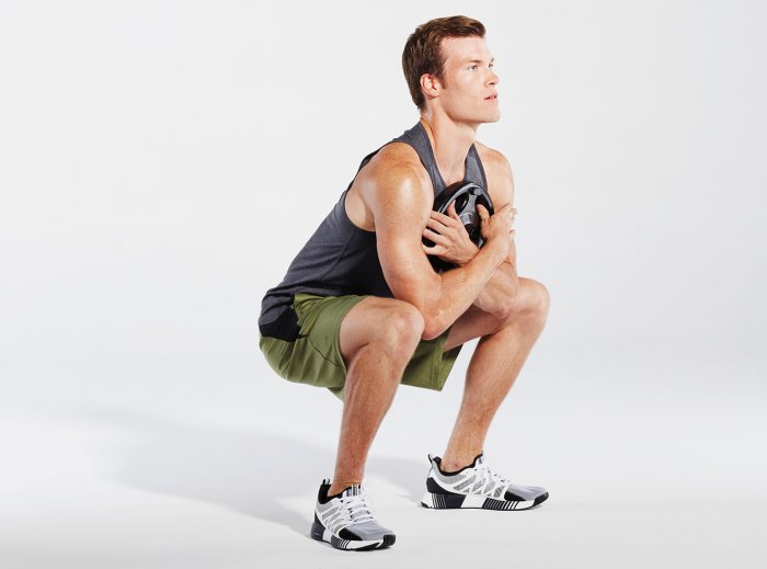 body weight plate workout for men
