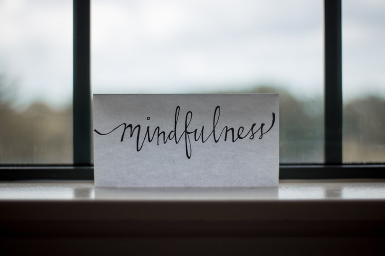 mindfulness on the stand