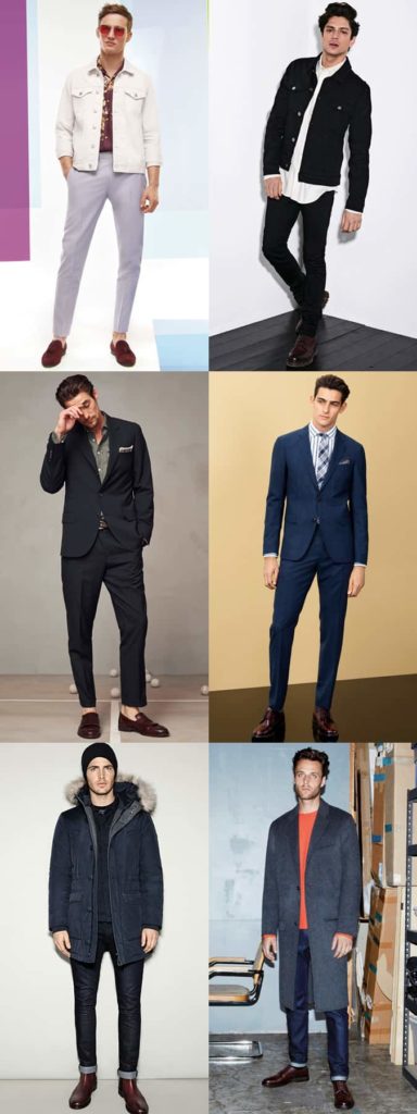 shoes and trousers