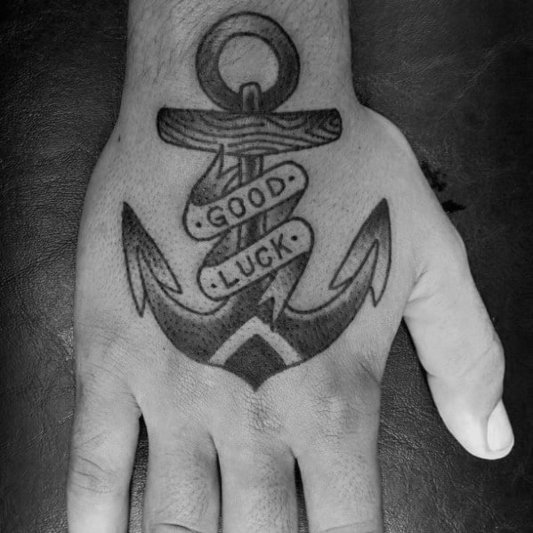 good luck tattoos designs for men