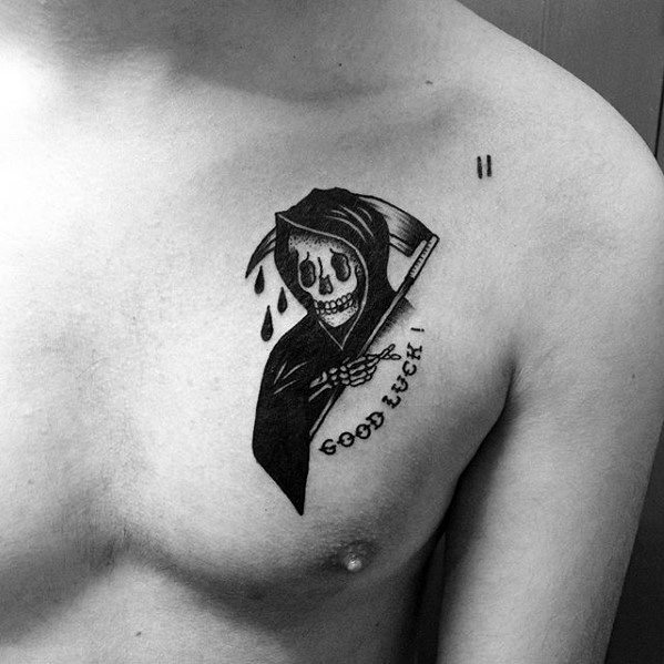 good luck tattoos designs for men