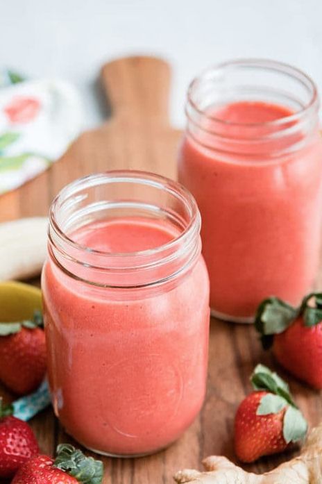 strawberry smoothie for men