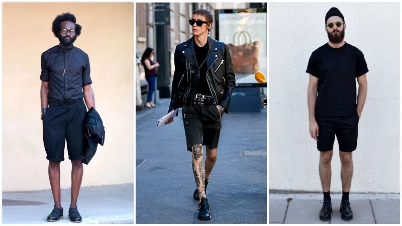 men black fashion