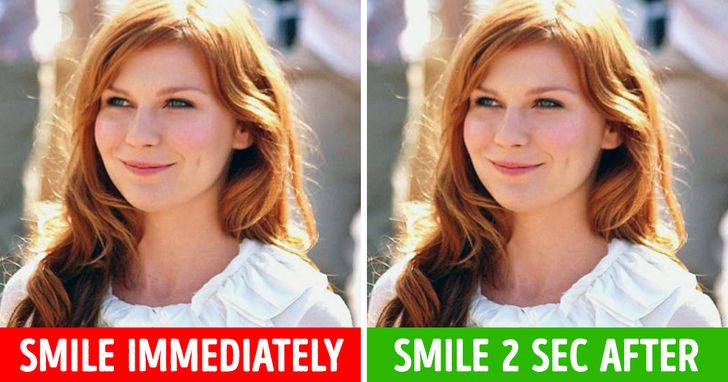 Smile with some delay