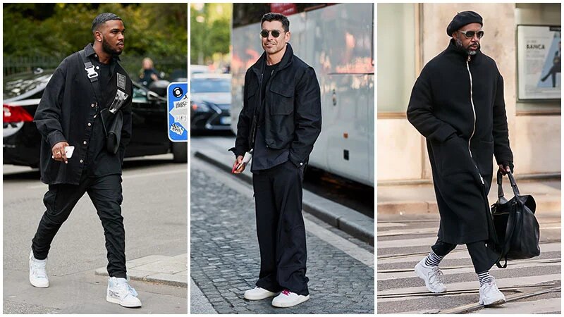 men black fashion