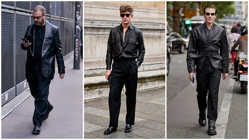 men black fashion
