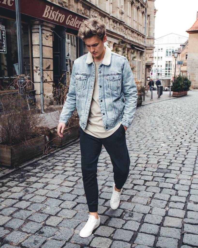 sweatpants men outfit