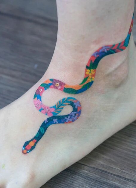 snake tattoos for men