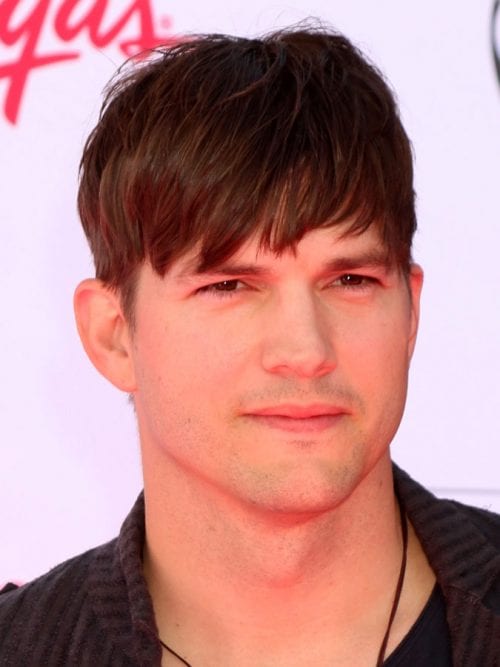 Ashton Kutcher’s Mop Top Hairstyle