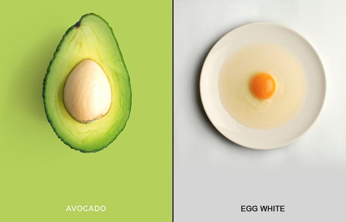 tips for men who want to care their face with egg white