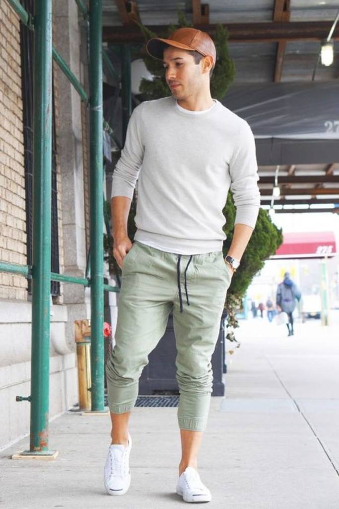sweatpants men outfit