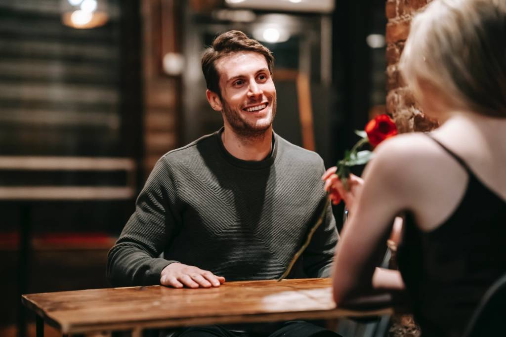 Couple In Conversation