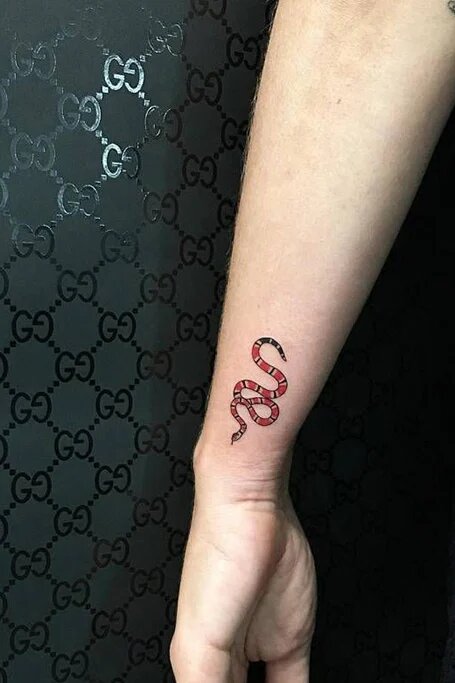 snake tattoos for men