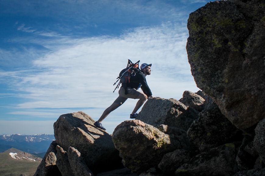 Hiking Man