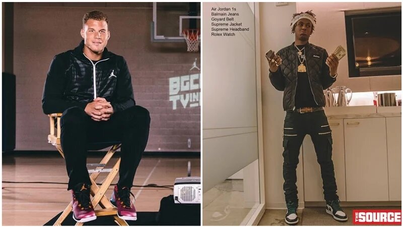 jordan fashion with jeans