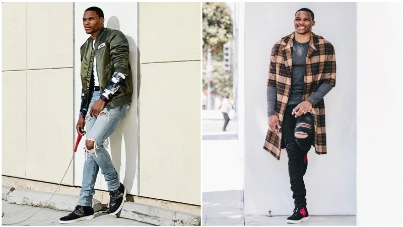 jordan fashion with jeans