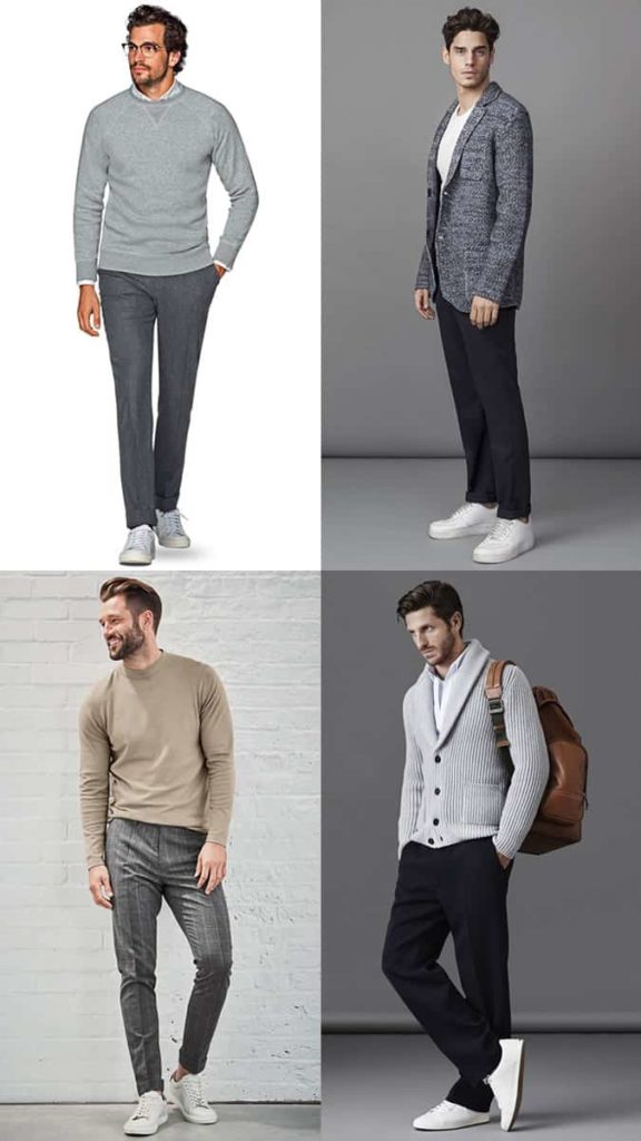 Man and Sweatshirt