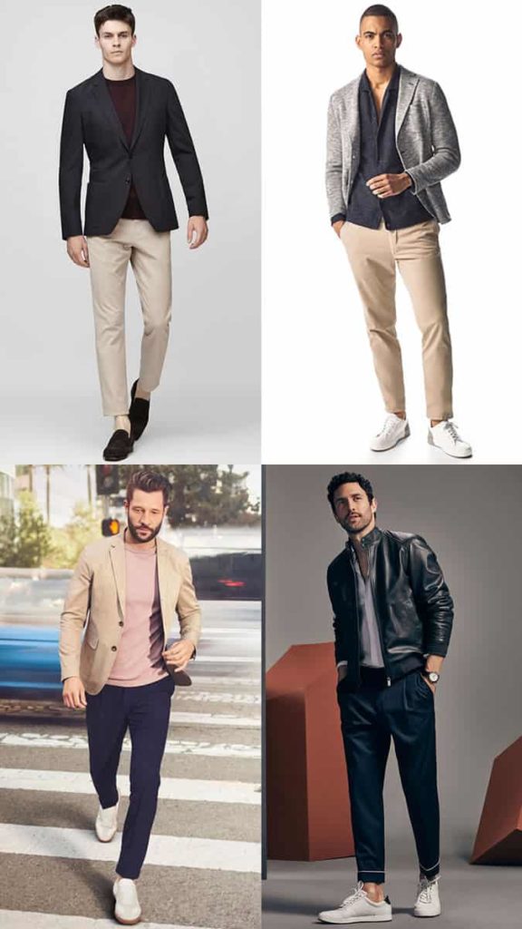 Man with Jacket Fashion