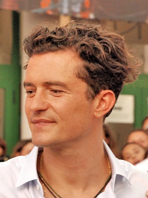 Orlando Bloom's Crazy Curly Hairstyle