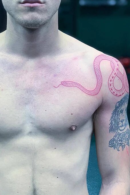 snake tattoos for men