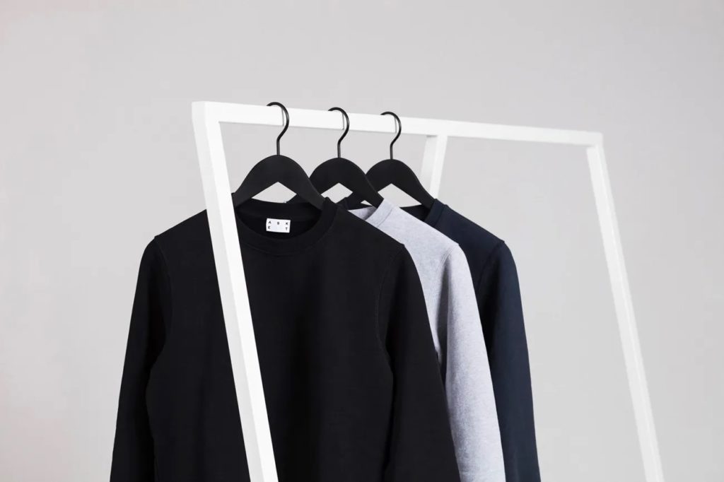 Sweartshirts hanging