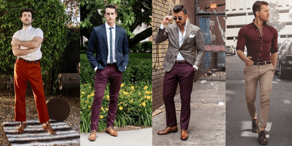 colourful fashion for men