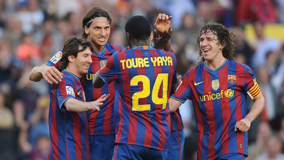 Toure Yaya at Barcelona