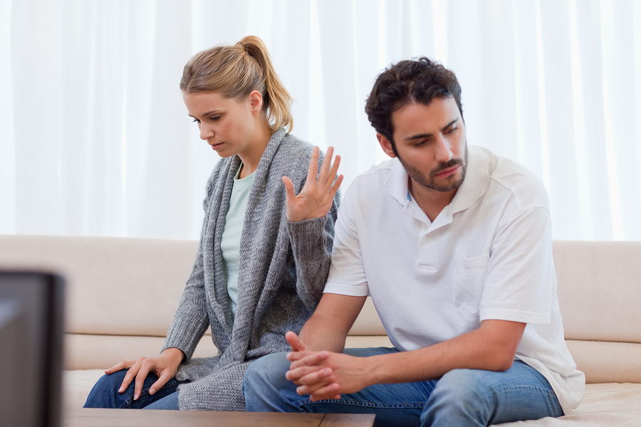 man in a dead-end relationship 