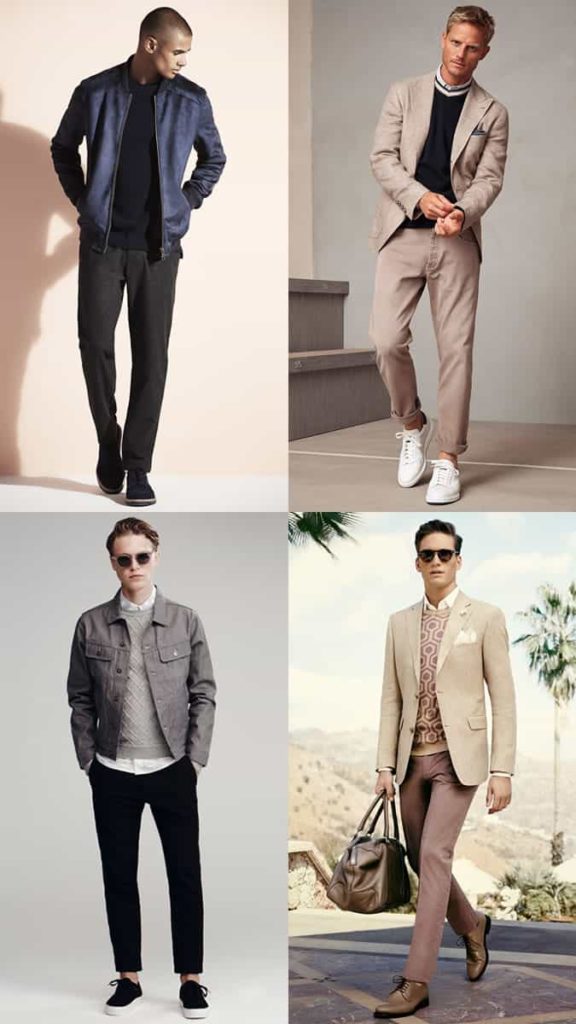 Young Man Smart Casual Style
