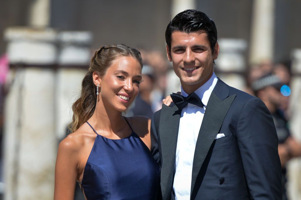 Alice Campello and Alvaro Morata
