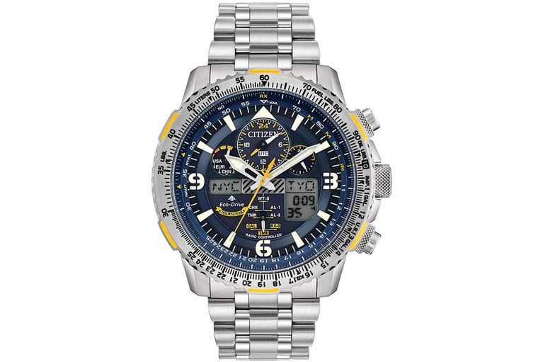 Citizen Eco-Drive Promaster Blue Angels Skyhawk A-T Titanium