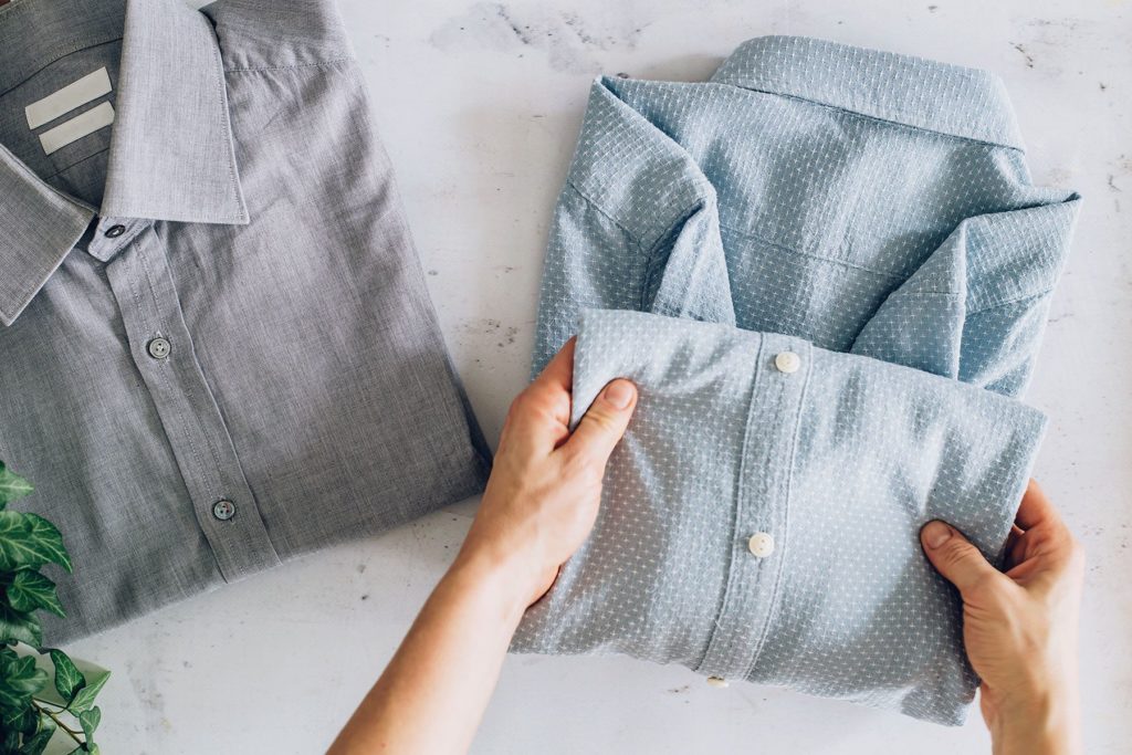man Clothes-Folding